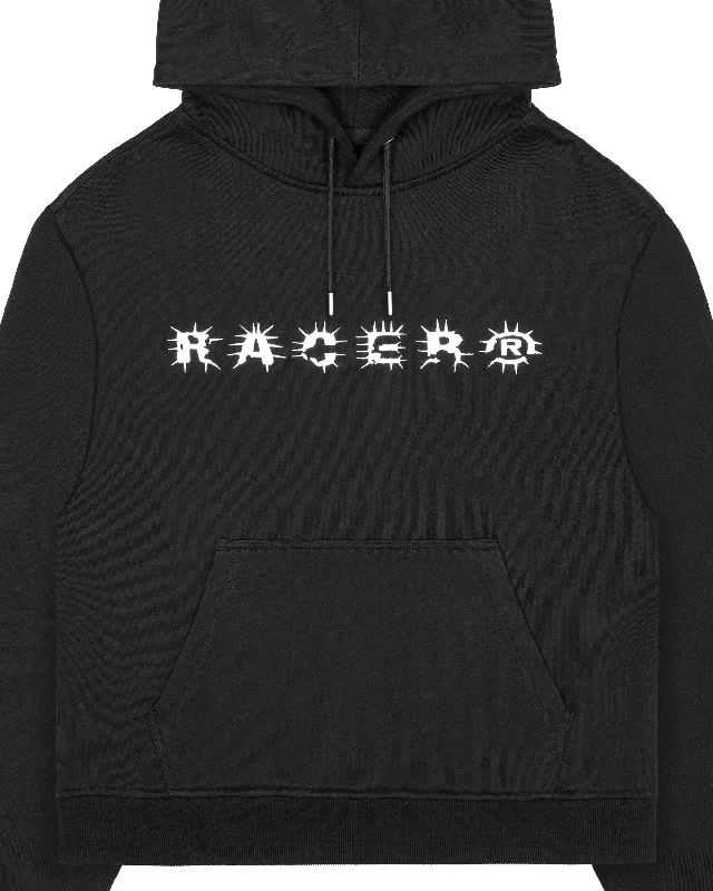 Black Spike Hoodie