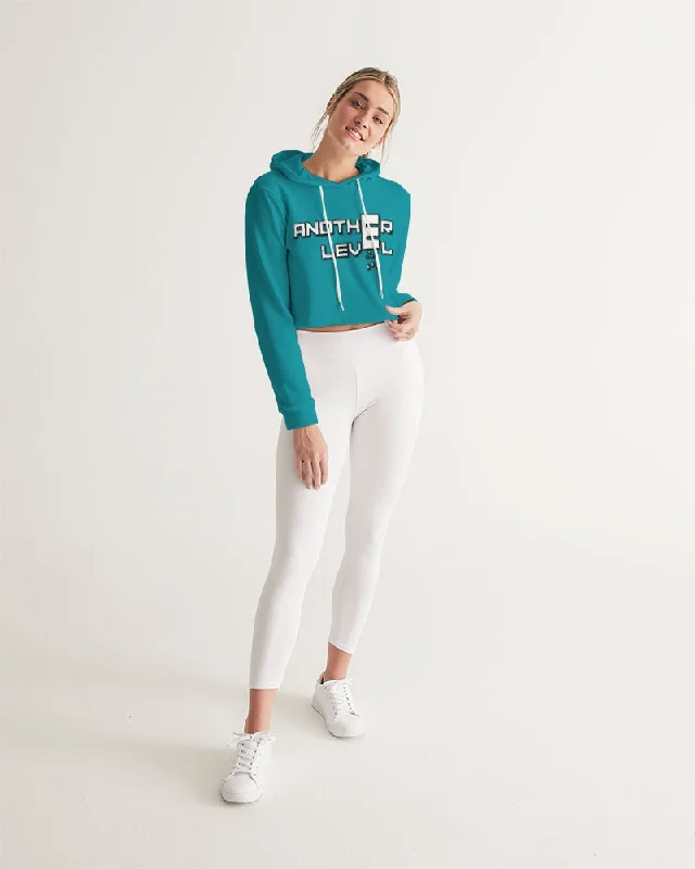 BLUE SKY Women's Cropped Hoodie