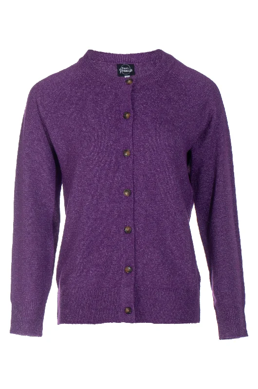 Ultra Soft Knitwear Cardigan | PURPLE | 7264ZZ