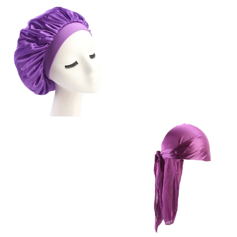 Purple / Durag Bonnet