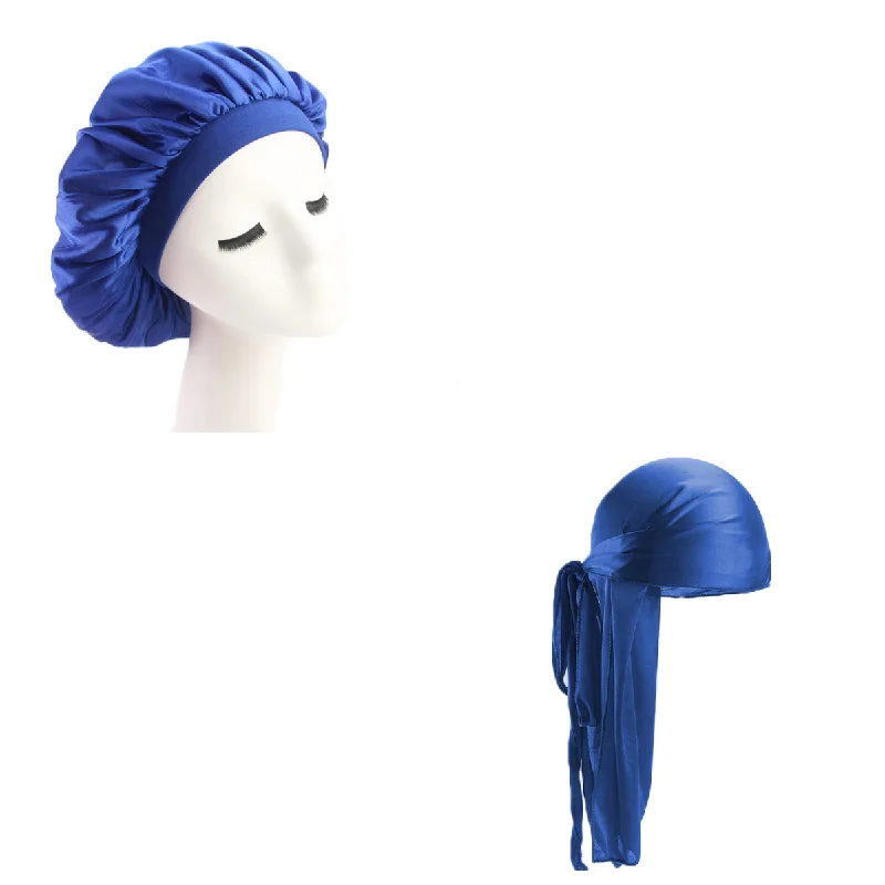 Blue / Durag Bonnet