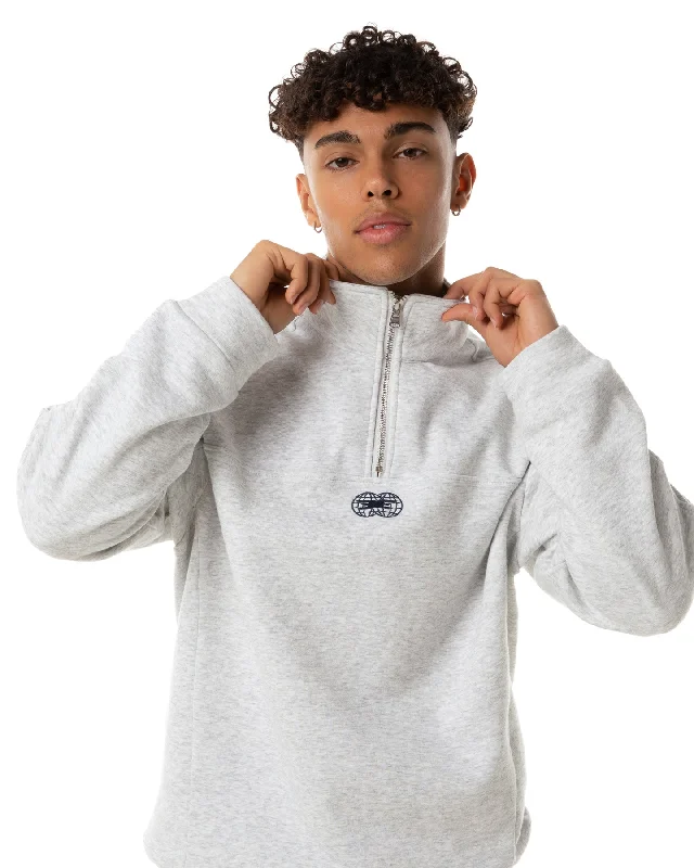 Global Athletics 1/4 Zip - Grey