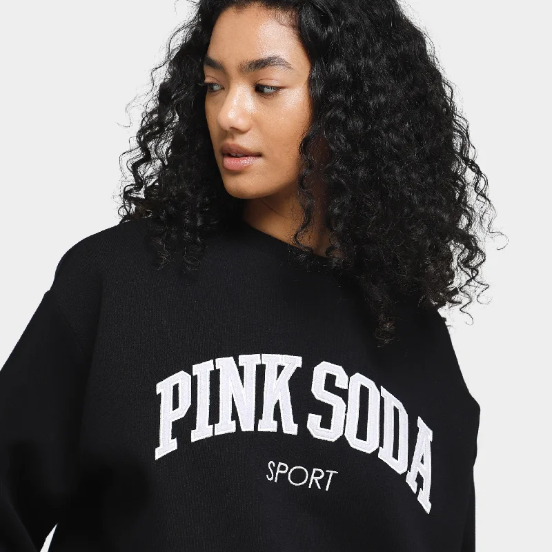 Pink Soda Women's Liberty Crewneck Sweater / Black