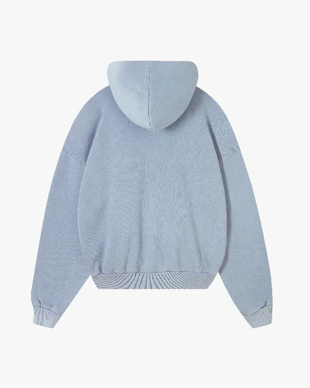 BOXY HOOD ICE GREY