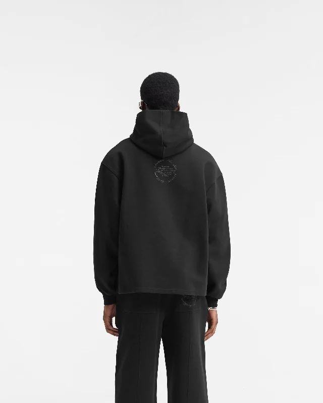 Season Tour Relaxed Hoodie - Black