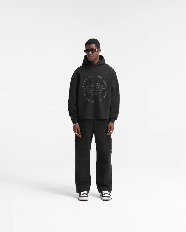 Season Tour Relaxed Hoodie - Black