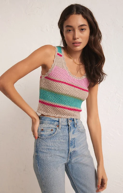 Sol Stripe Sweater Tank