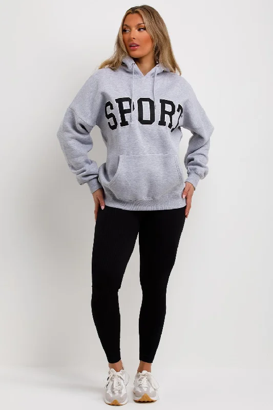 Sport Hoodie Grey