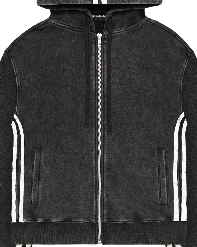 Zip Track Hoodie