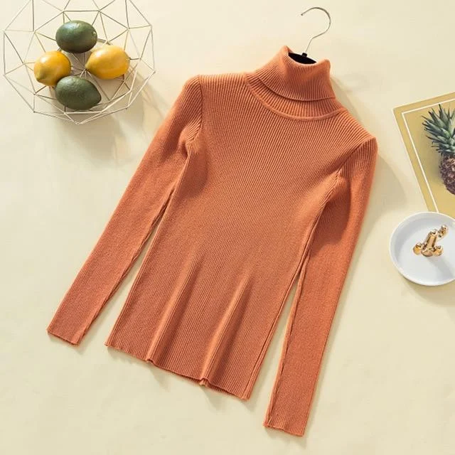 orange sweater / One Size