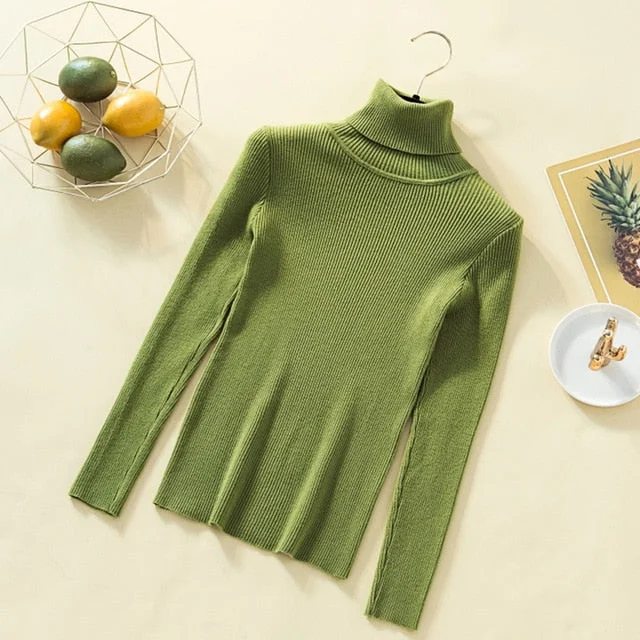 green sweater / One Size