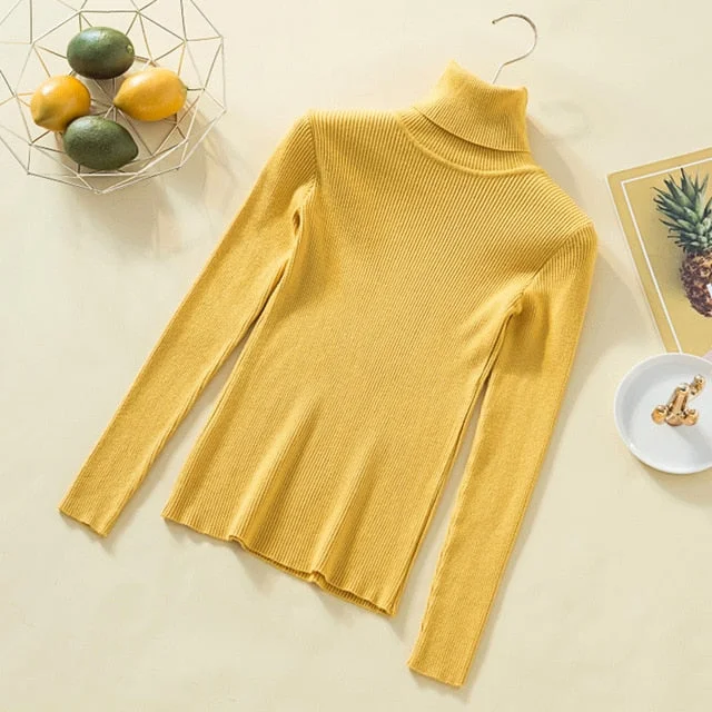 yellow sweater / One Size