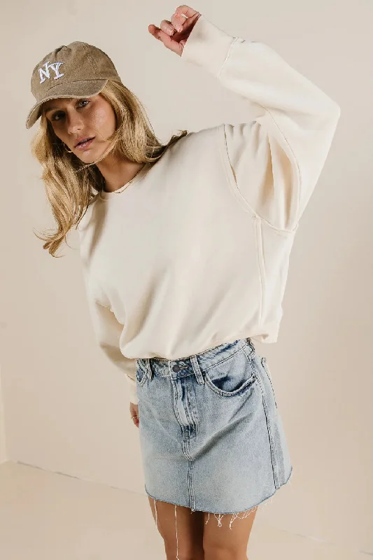 Willow Sweatshirt in Cream