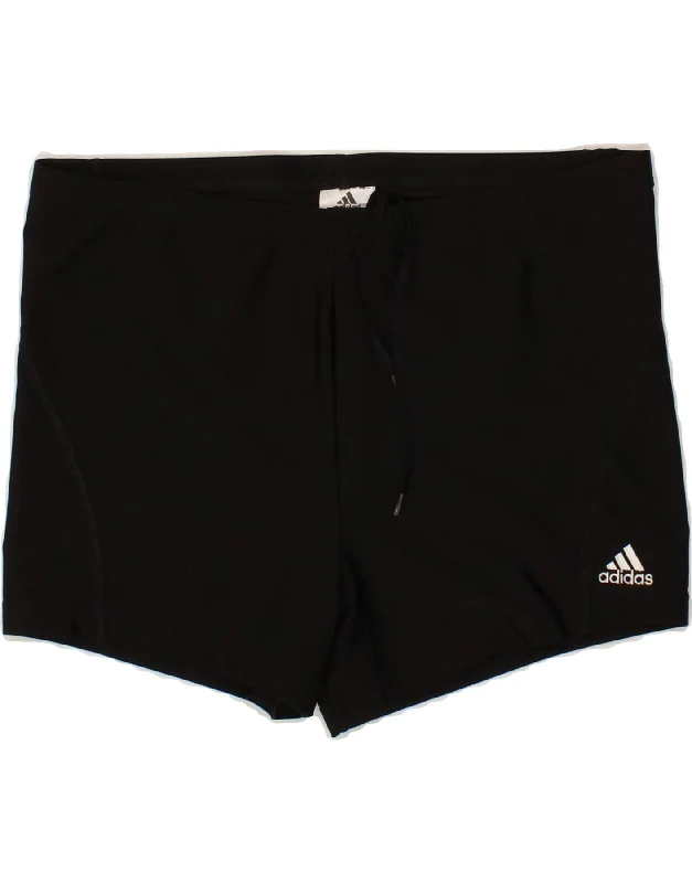 ADIDAS Womens Sport Shorts EU 38 Medium Black Nylon