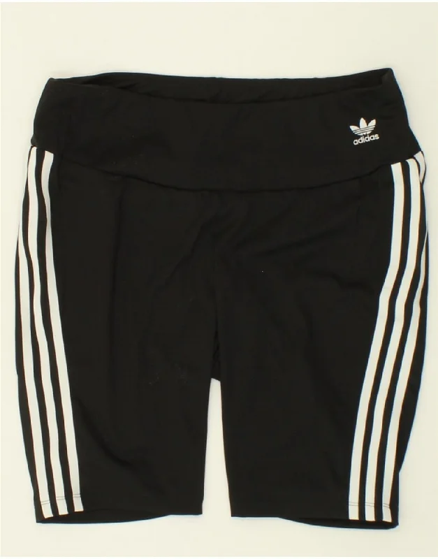 ADIDAS Womens Sport Shorts UK 24/26 2XL Black