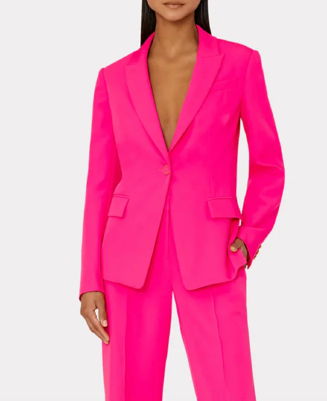 Avery Cady Blazer - Milly Pink