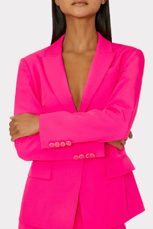 Avery Cady Blazer - Milly Pink