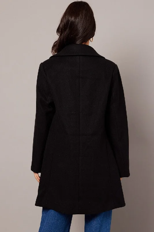 Black Coat Long Sleeve