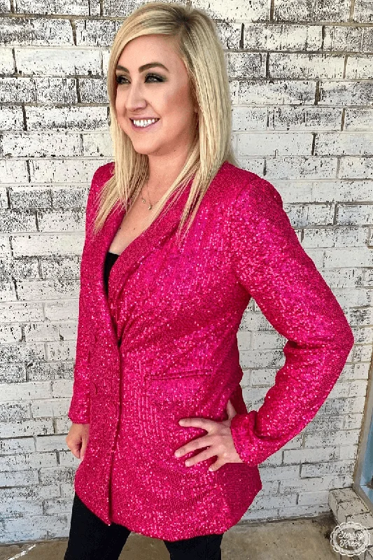 Blingin' Pink Blazer