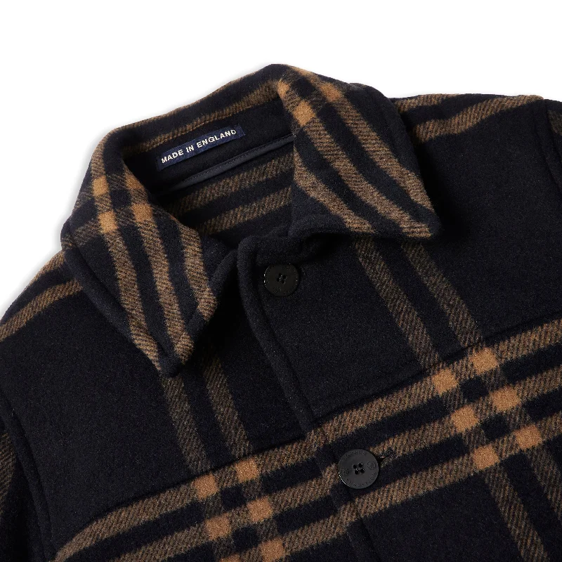 Burrows & Hare Pembroke Jacket - Navy Check