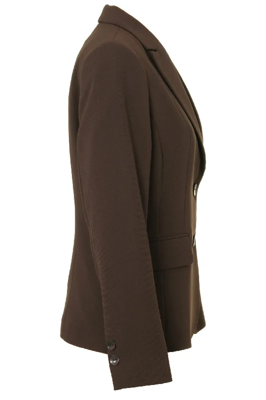 Busy Clothing Womens Brown Suit Jacket