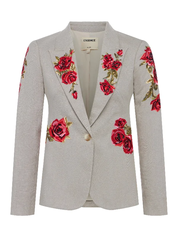 Clementine Embroidered Blazer