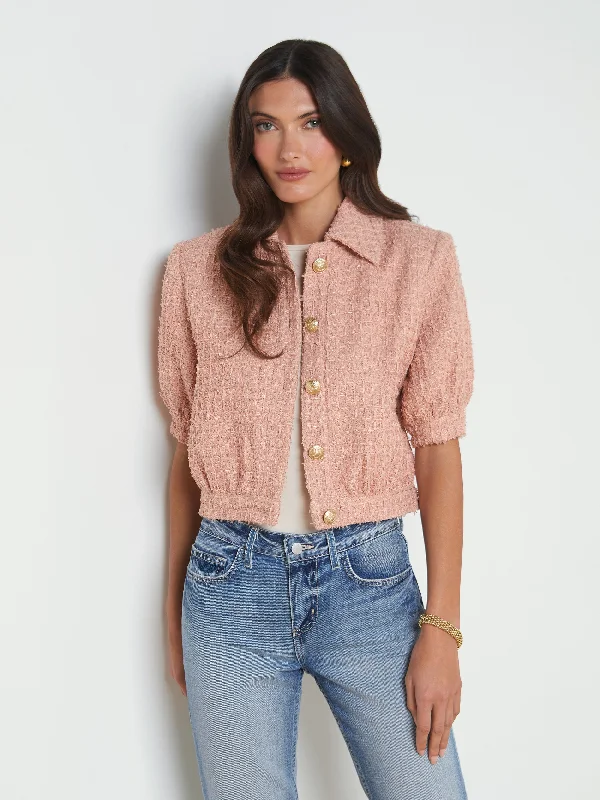 Cove Cropped Tweed Jacket