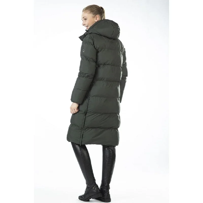 HKM Ladies Extra Long Riding Coat Preston Green