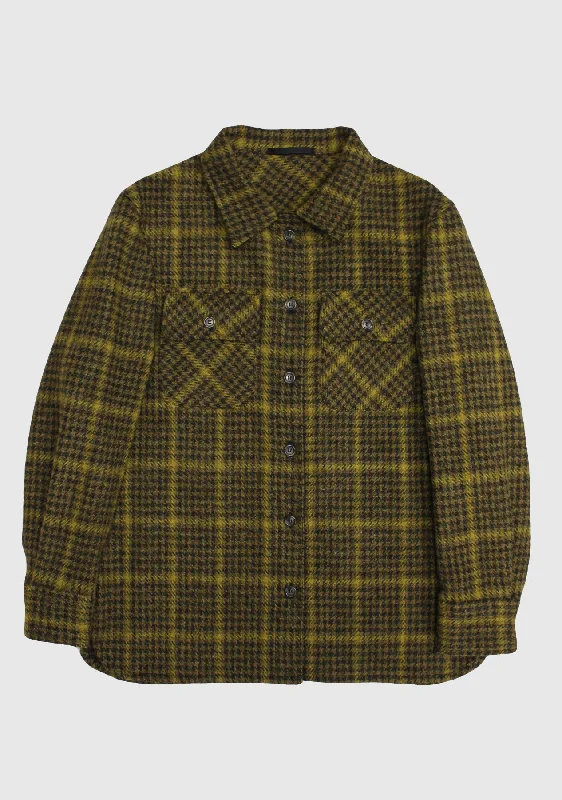 Jackie Overshirt - Ochre Check