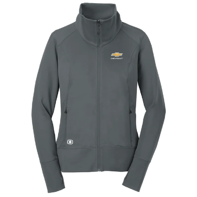 Ladies Chevrolet Gold Bowtie OGIO® Endurance Fulcrum Full Zip Jacket