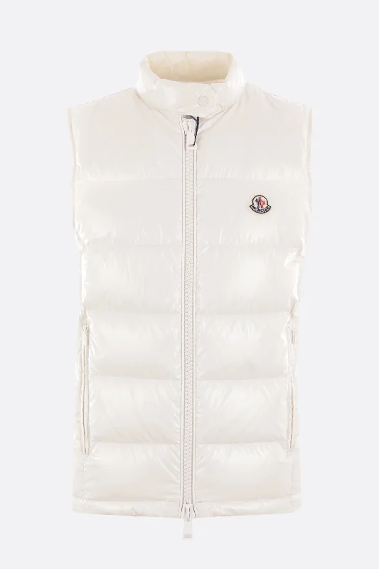 Alcibia nylon sleeveless down jacket