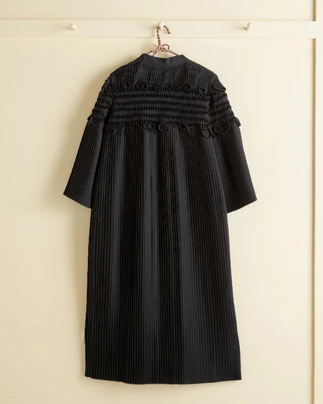 Pleated Opera Coat