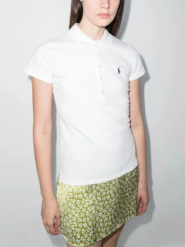 POLO RALPH LAUREN Women Julie Slim SS Polo Shirt