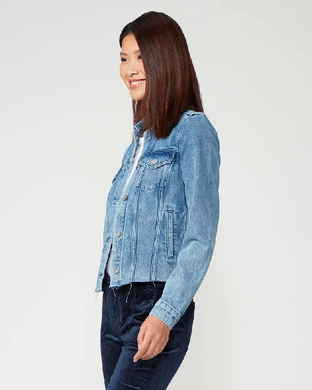 Rowan Jacket Raw Hem