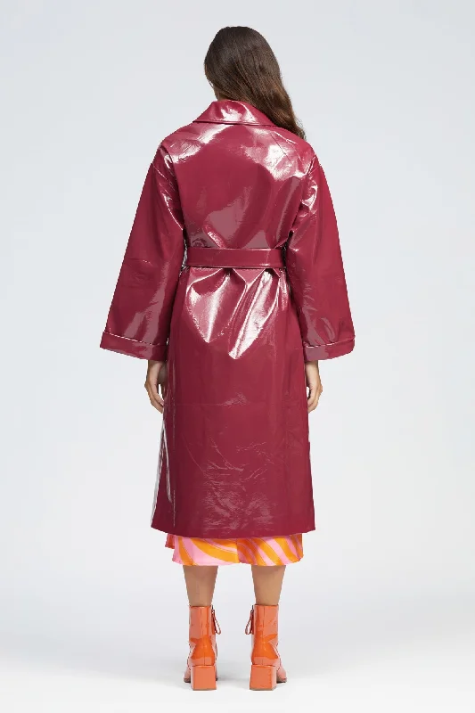 Selva Raincoat Cherry