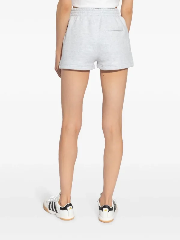 T BY ALEXANDER WANG Women Essential Terry Sweatshort With Puff Paint Logo