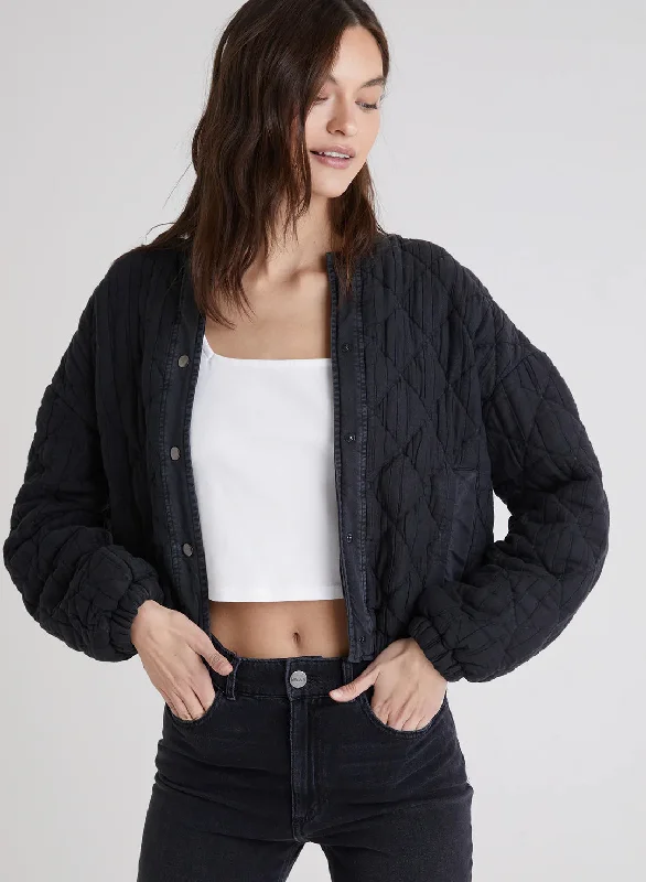 Wanderlust Welt Pocket Bomber Jacket