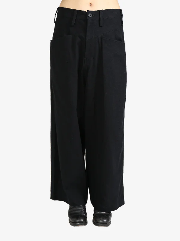 YOHJI YAMAMOTO REGULATION Women Petal Pants