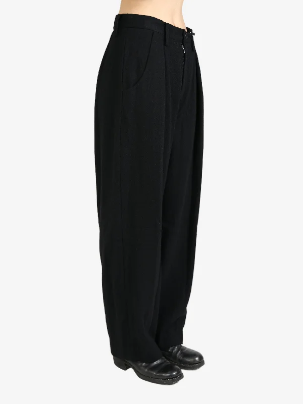 Y'S Women U-Single Tuck Wide Pants