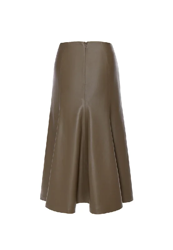 Leia Vegan Leather Skirt