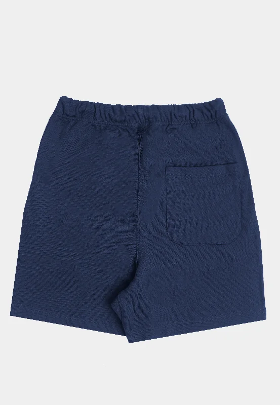 Ashluxe Bermuda Logo Short Navy