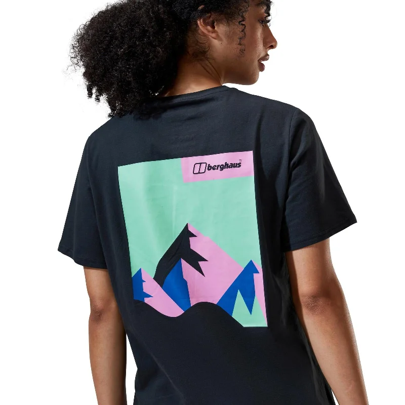 Berghaus Womens Boyfriend Dolomites MTN Short Sleeve T-Shirt