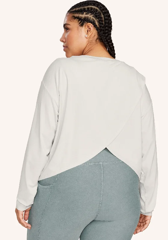 Dreamblend Surplice Back Long Sleeve