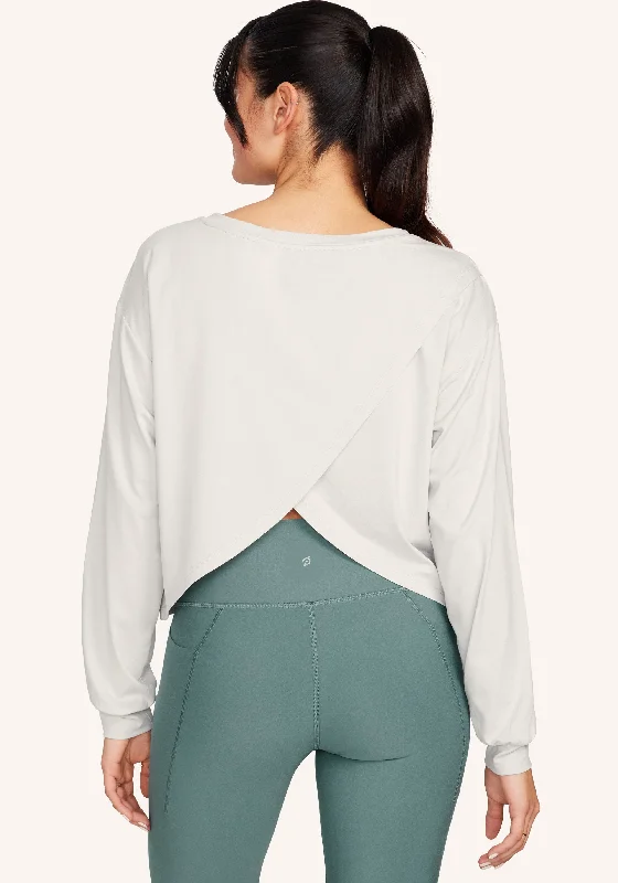 Dreamblend Surplice Back Long Sleeve