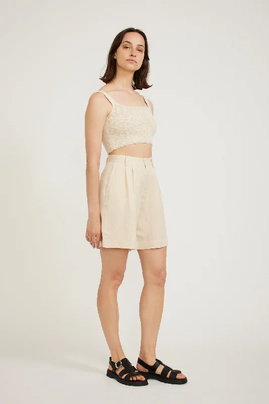 Horizon Short Linen Biscuit