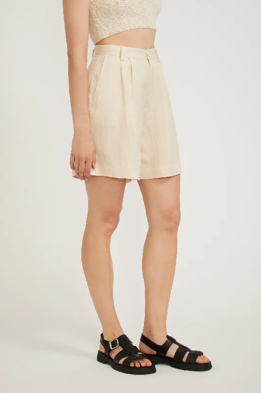 Horizon Short Linen Biscuit