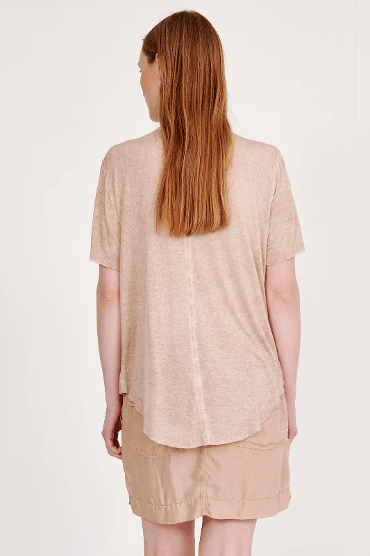 Khaki Boxy Tee