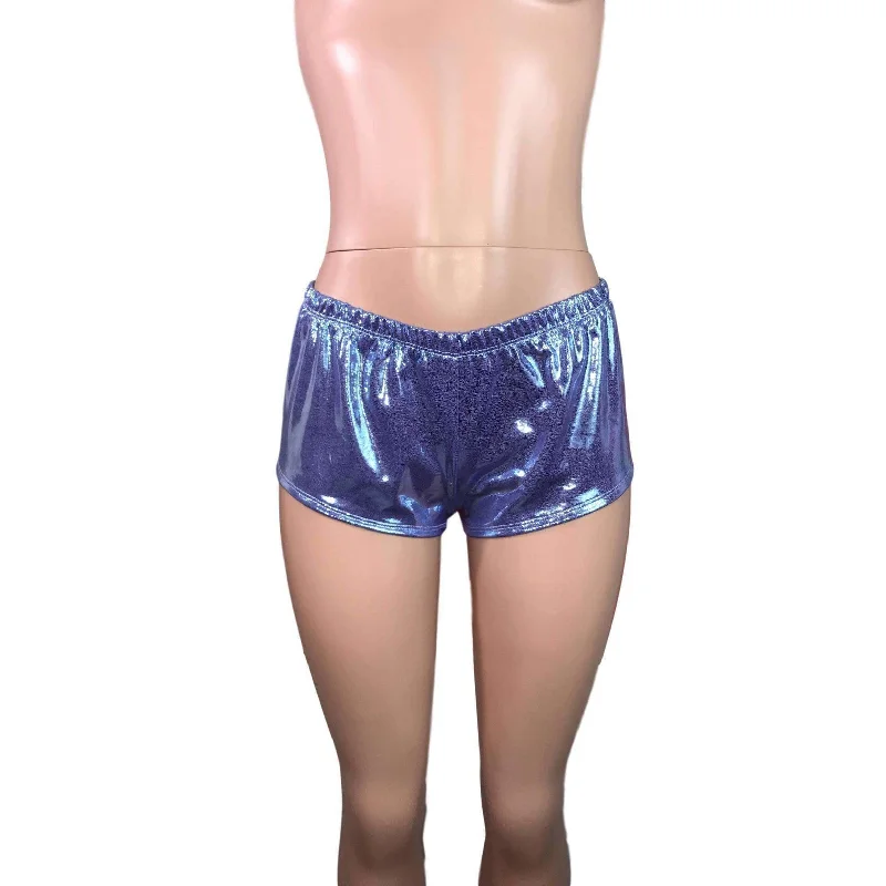 SALE - SMALL ONLY - Rave Shorts - Lilac Purple Mystique