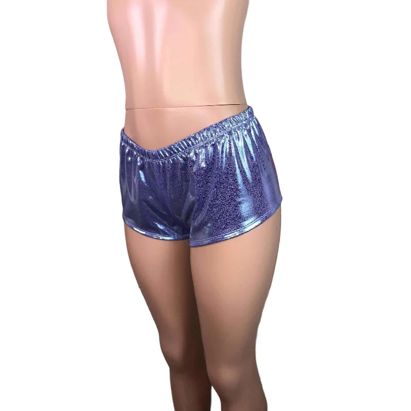 SALE - SMALL ONLY - Rave Shorts - Lilac Purple Mystique