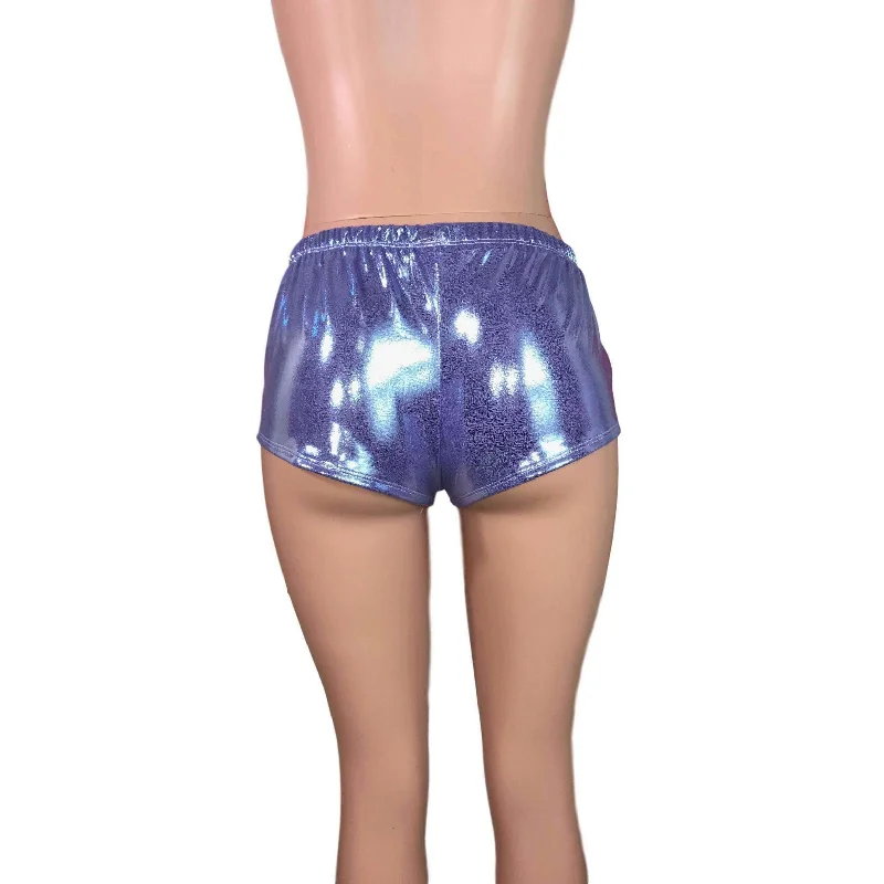 SALE - SMALL ONLY - Rave Shorts - Lilac Purple Mystique